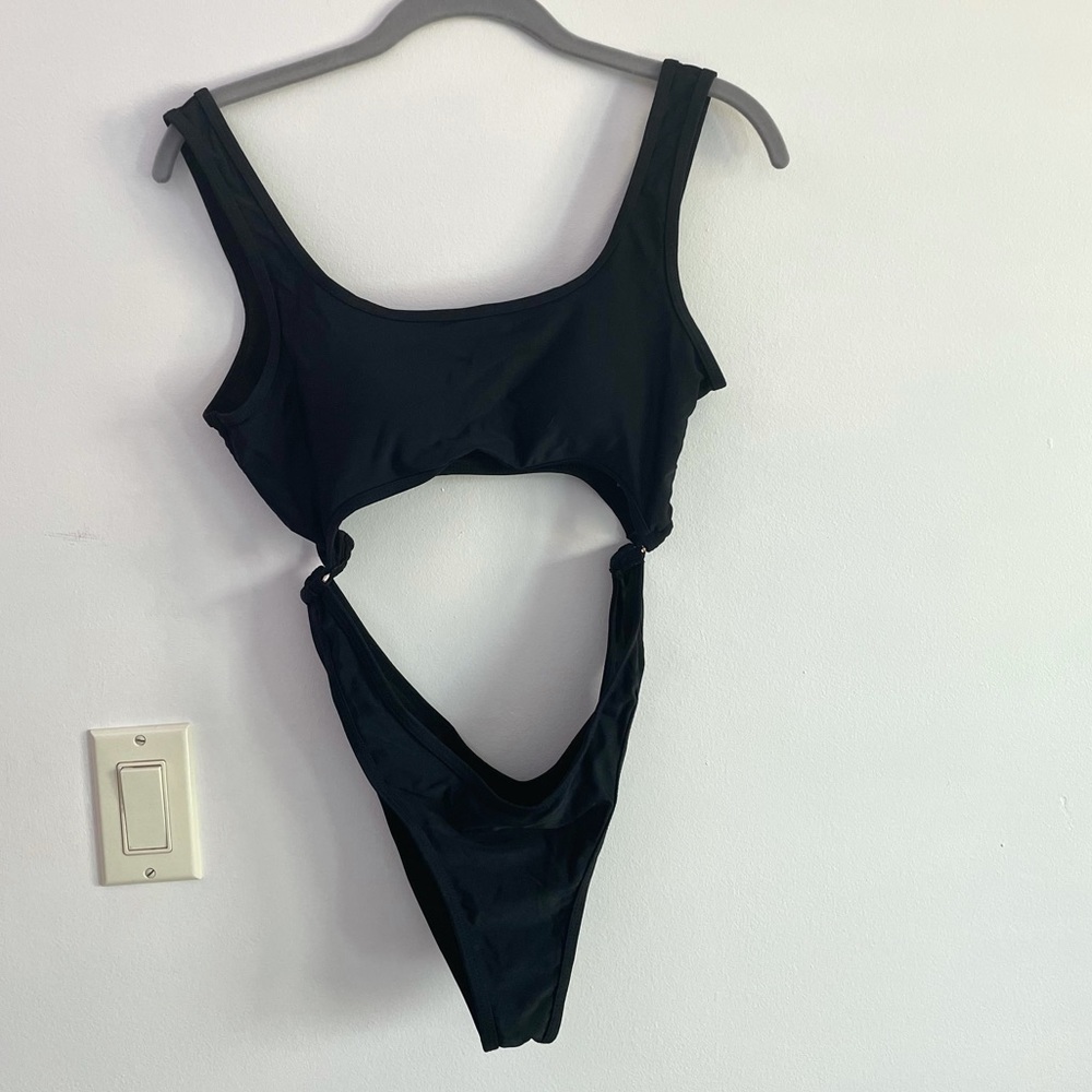 Black One Piece swimsuit